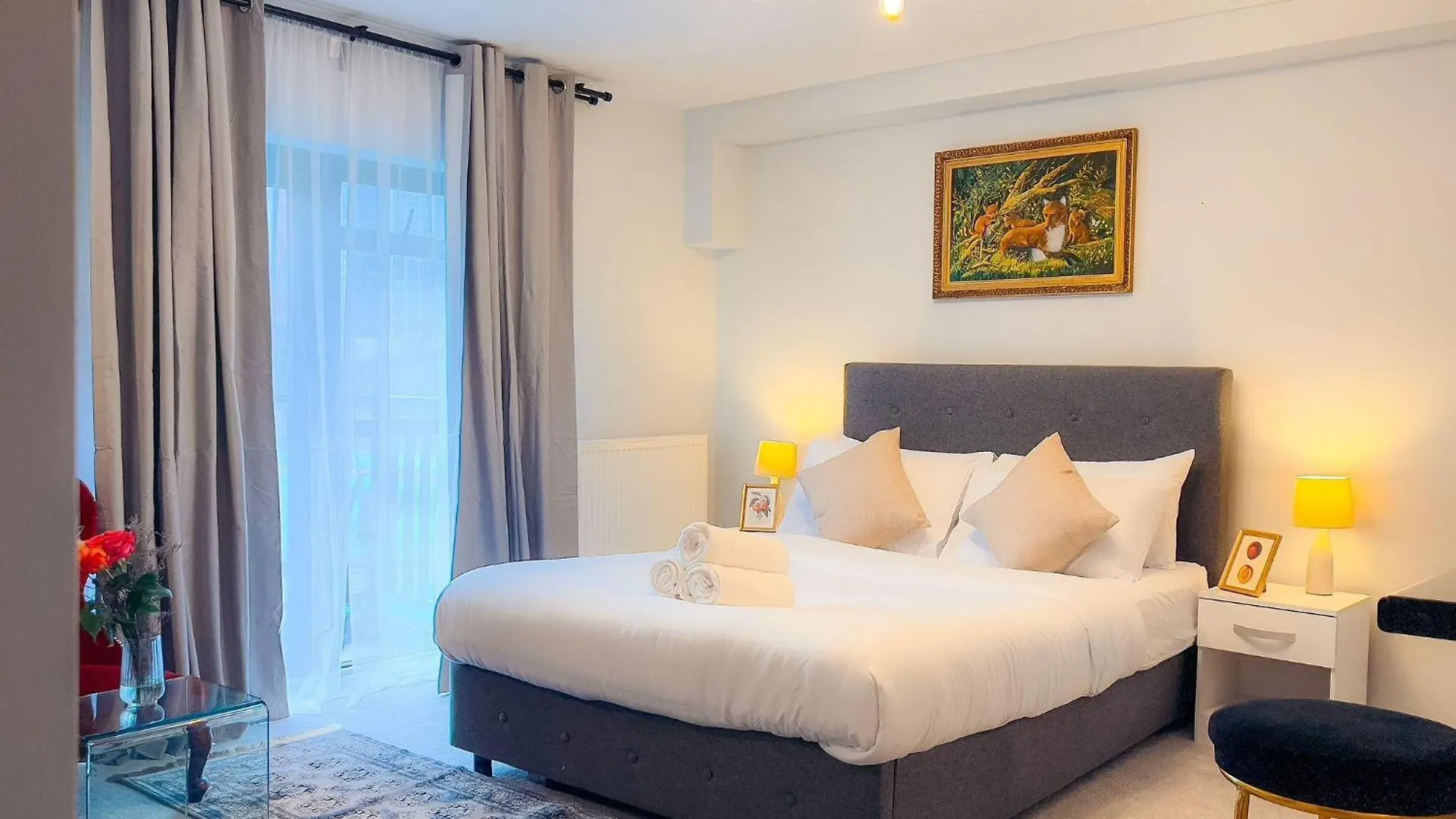 Private Garden Property London Canary Wharf East Апартаменты