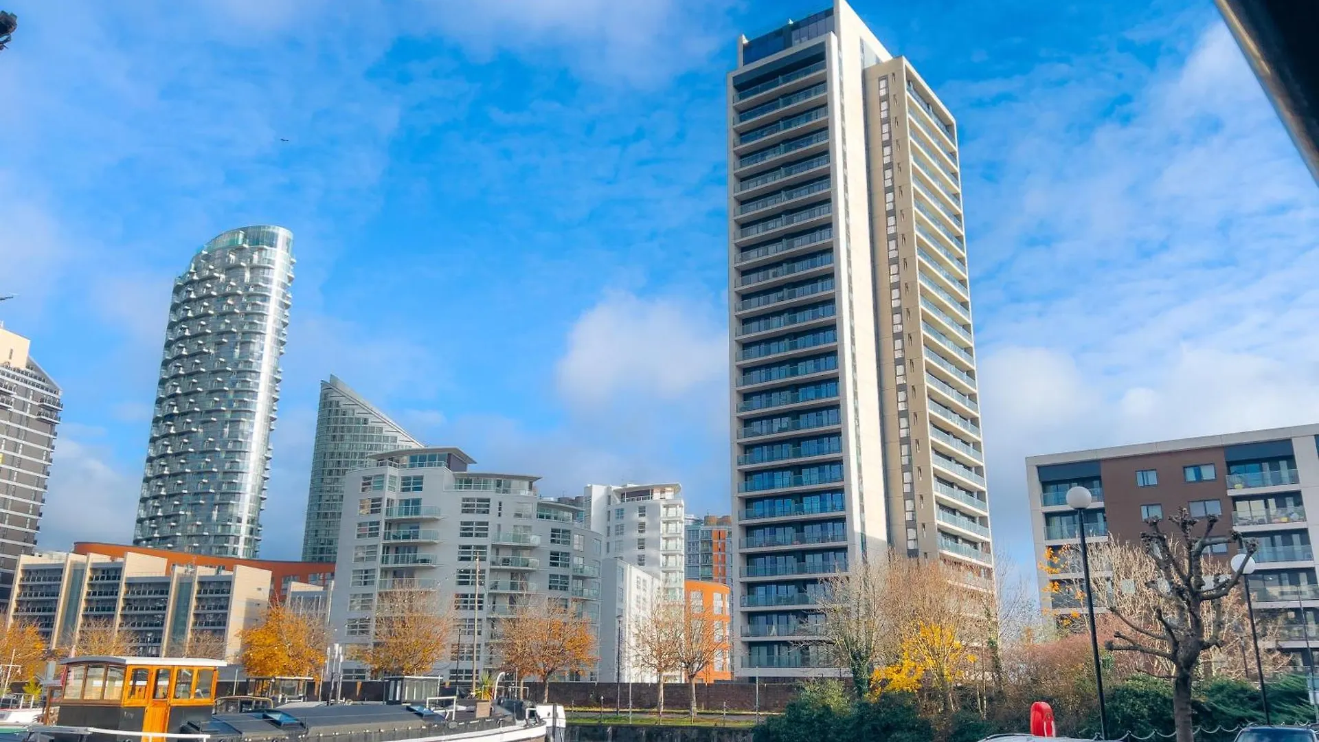 Private Garden Property London Canary Wharf East Storbritannien